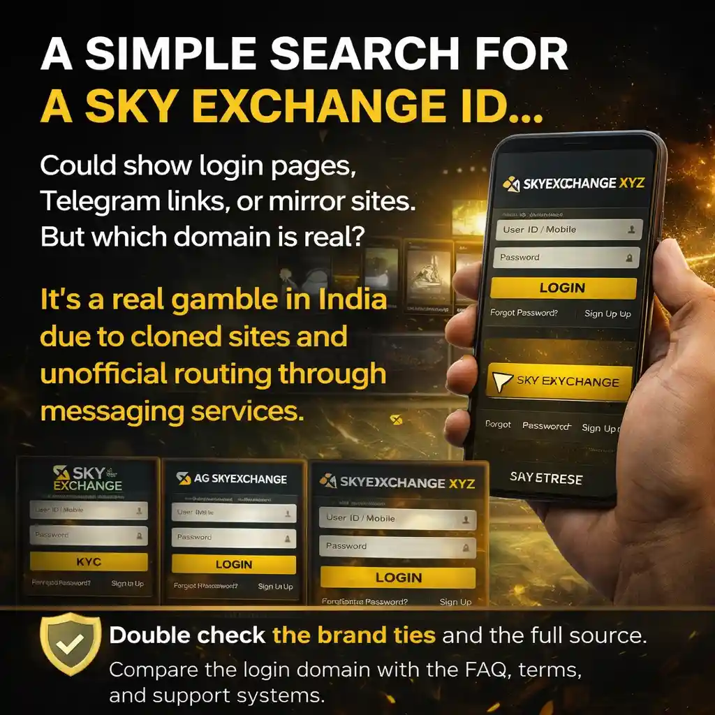 A simple search for a Sky Exchange ID