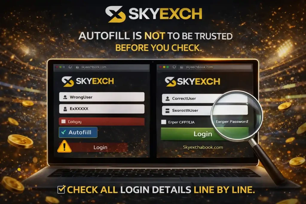 Autofill is not to be trusted before you check.