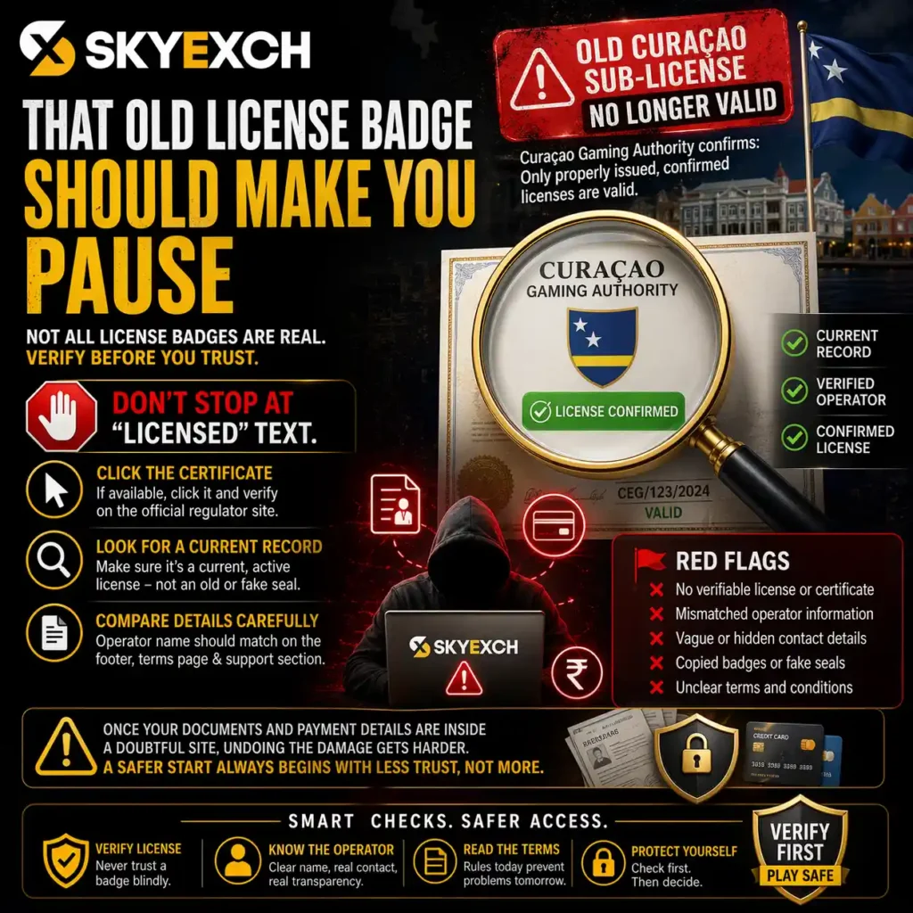 That Old License Badge Should Make You Pause