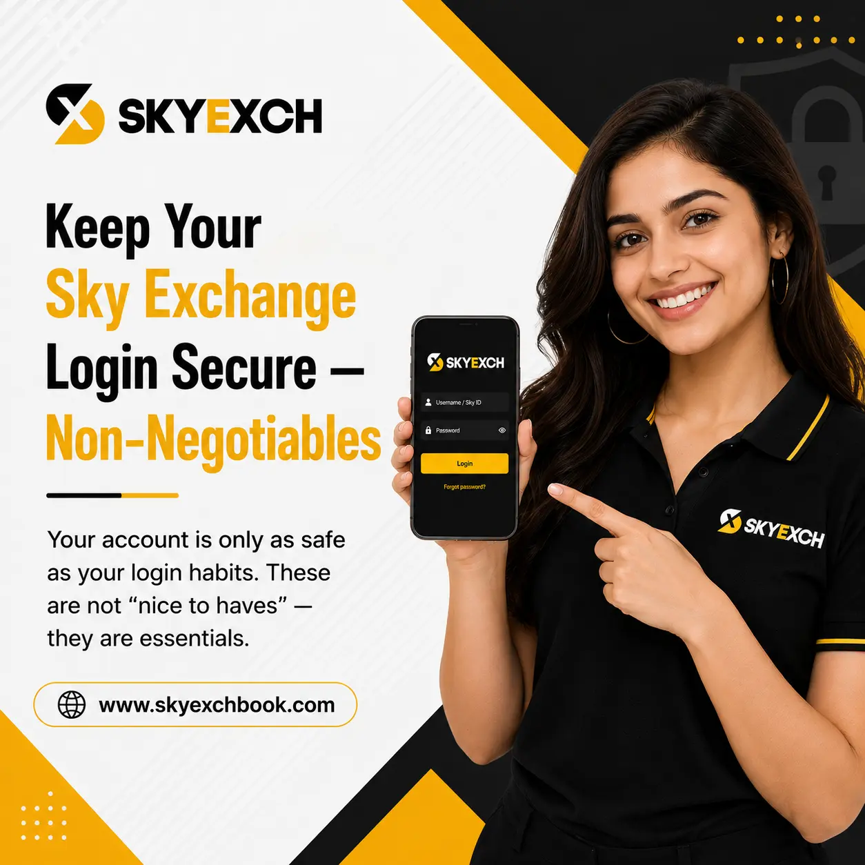 Keep Your Sky Exchange Login Secure — Non-Negotiables