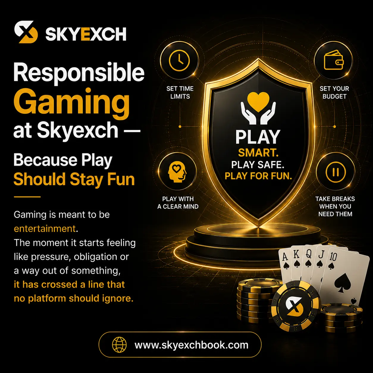 Responsible Gaming at Skyexch — Because Play Should Stay Fun