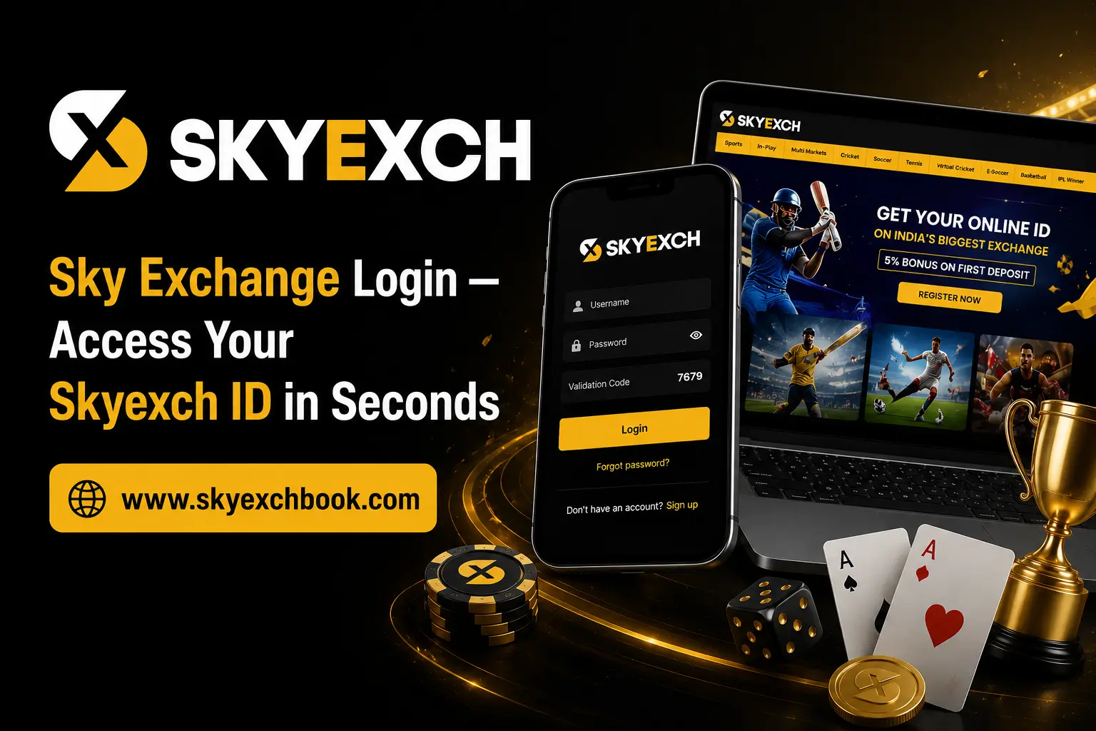 Sky Exchange Login — Access Your Skyexch ID in Seconds