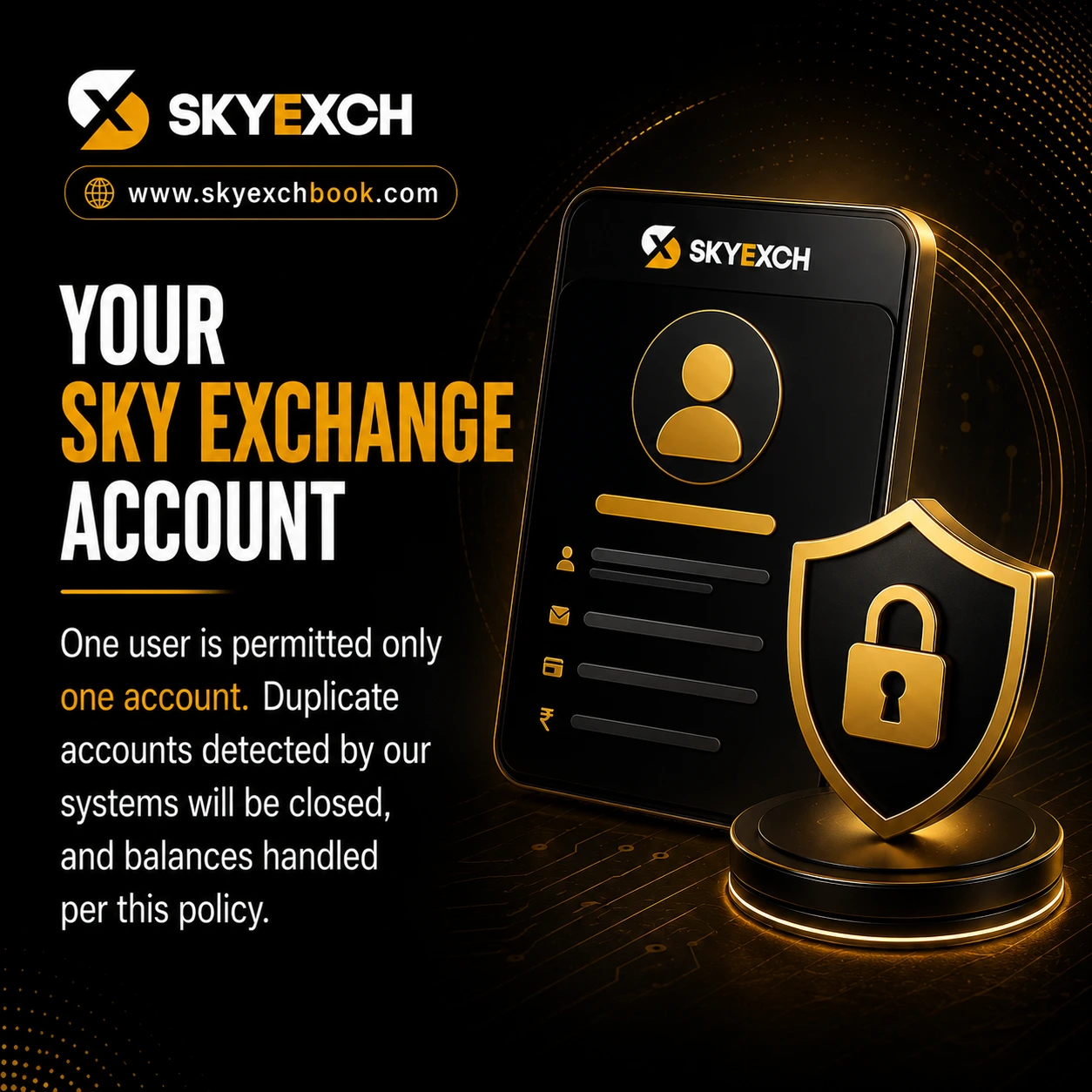 Your Sky Exchange Account