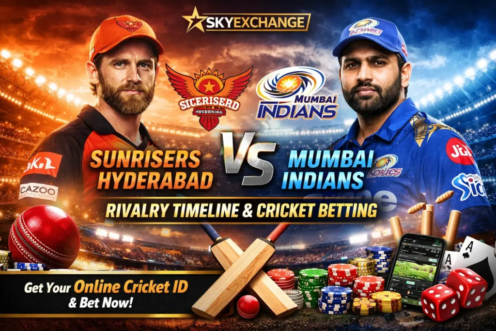 Sunrisers Hyderabad vs Mumbai Indians Timeline