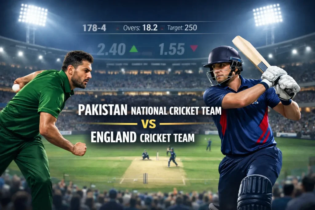Pakistan National Cricket Team vs England Cricket Team Match Scorecard