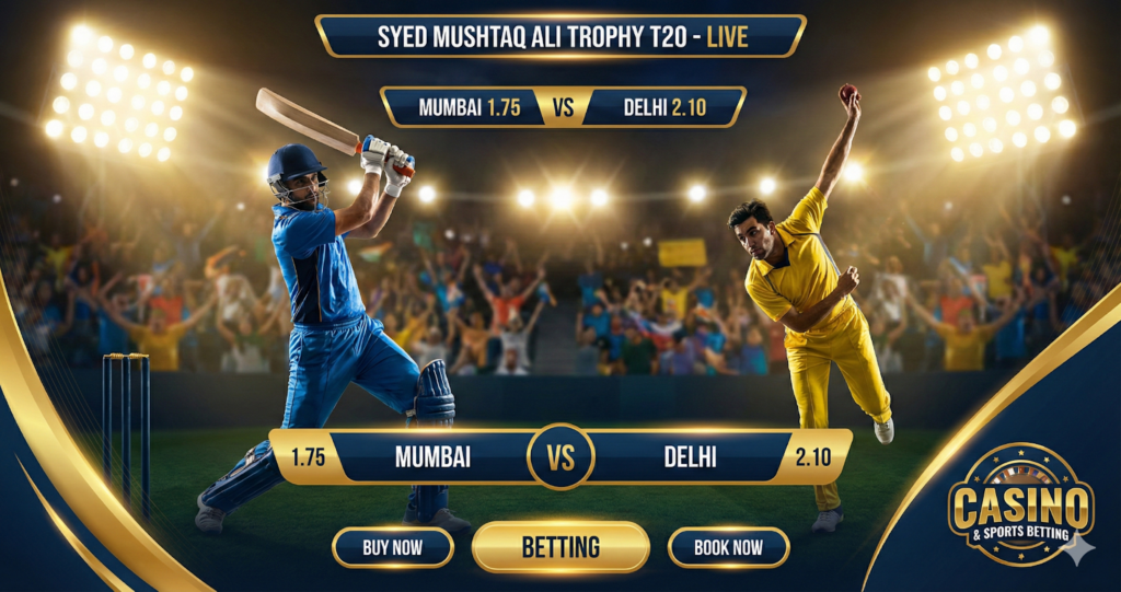 Syed Mushtaq Ali Trophy 2025: Fixtures, Live Scores, Top Performers, and Match Updates