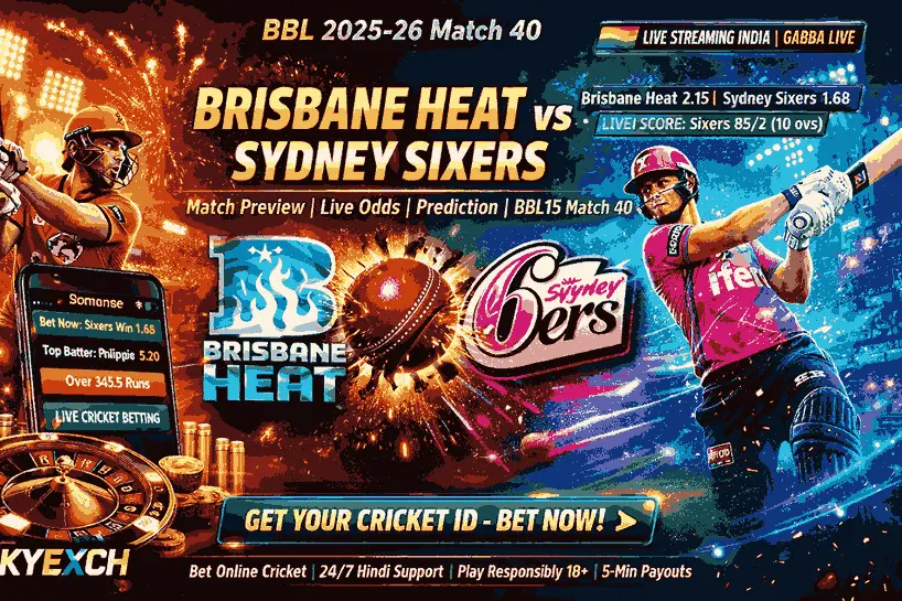 Brisbane Heat vs Sydney Sixers