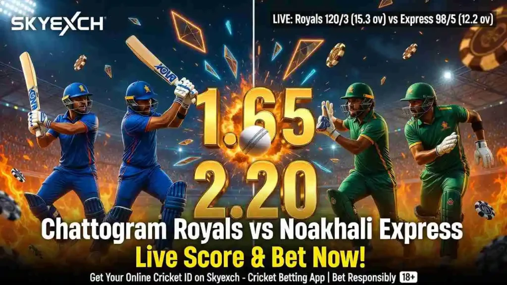 Chattogram Royals vs Noakhali Express