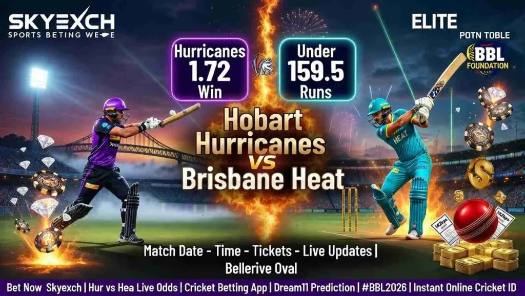 Hobart Hurricanes vs Brisbane Heat
