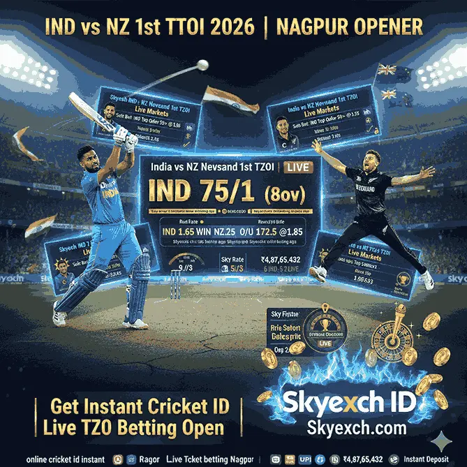 India vs New Zealand 1st T20I Today Match Prediction & Live Updates