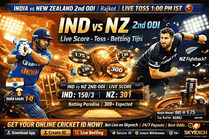 India vs New Zealand 2nd ODI