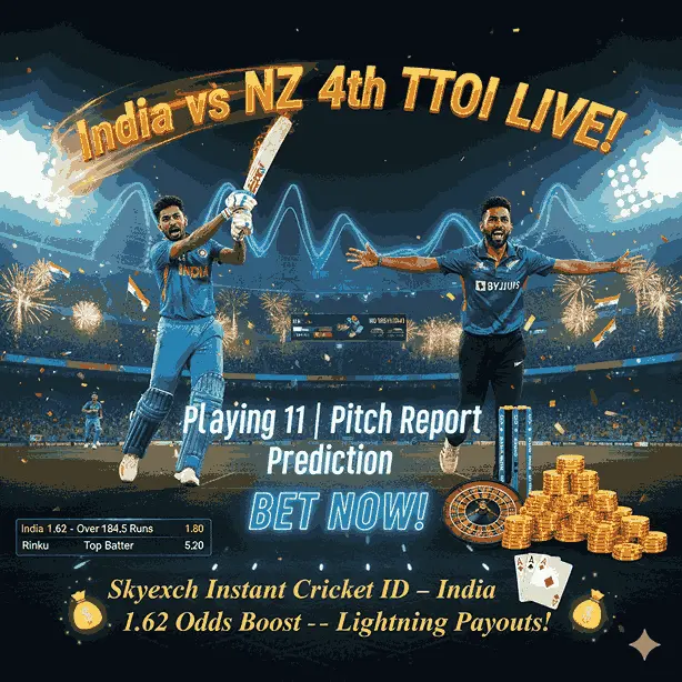 India vs New Zealand 4th T20I