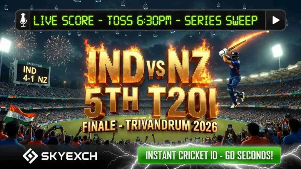 India vs New Zealand 5th T20I Prediction – Who Wins Today? Odds, Live Score & Tips