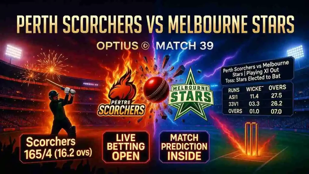 Perth Scorchers vs Melbourne Stars