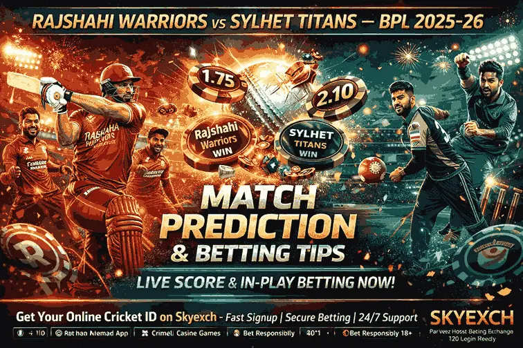Rajshahi Warriors vs Sylhet Titans