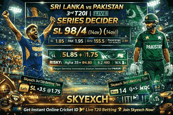 Sri Lanka vs Pakistan 3rd T20I Live Streaming, Scorecard & Match Prediction