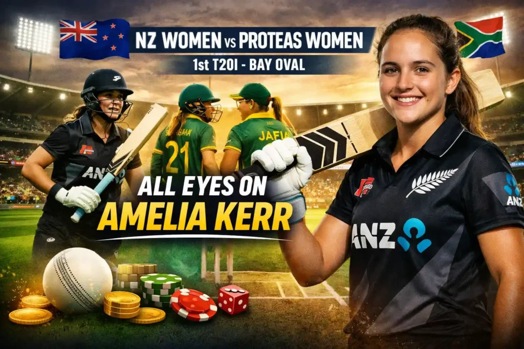 NZ Women vs Proteas Women 1st T20I: All Eyes on Amelia Kerr in the Series Opener