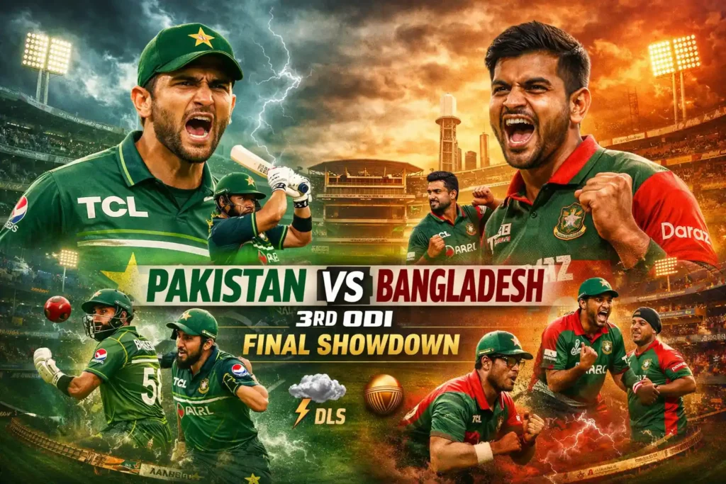 Pakistan vs Bangladesh 3rd ODI analysis