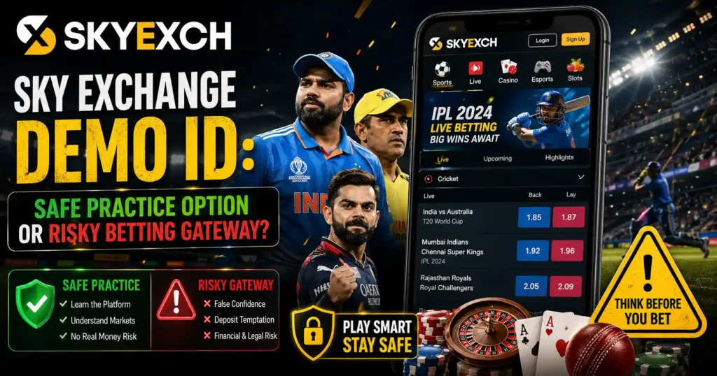 Sky Exchange Demo ID Safe Practice Option or Risky Betting Gateway