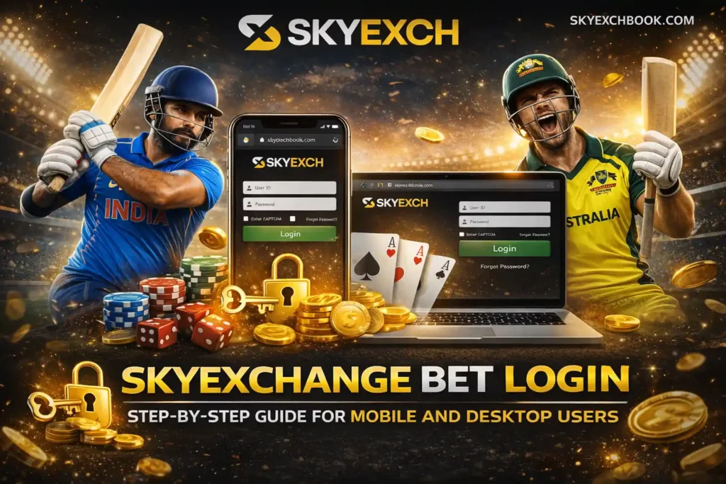 Skyexchange Bet Login Step-by-Step Guide for Mobile and Desktop Users