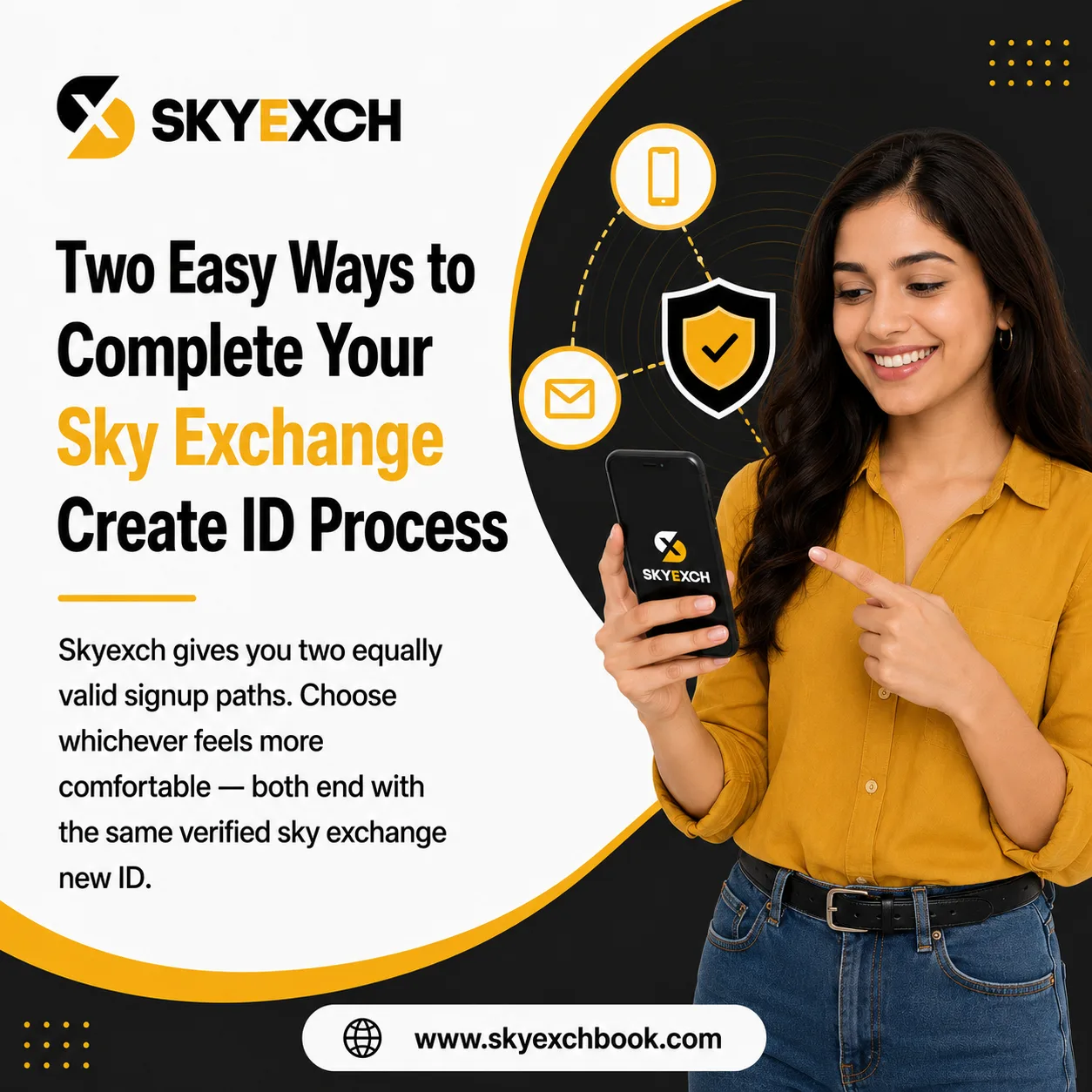 Two Easy Ways to Complete Your Sky Exchange Create ID Process